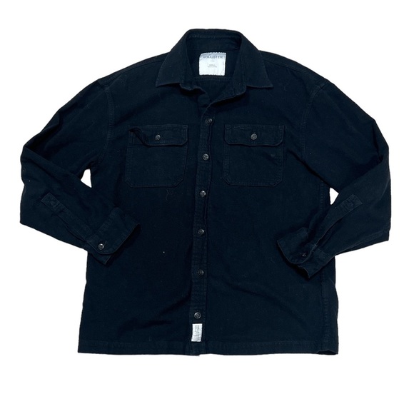 🔵Hollister Men's Button Down Shacket Like Shirt Size S - Picture 1 of 7